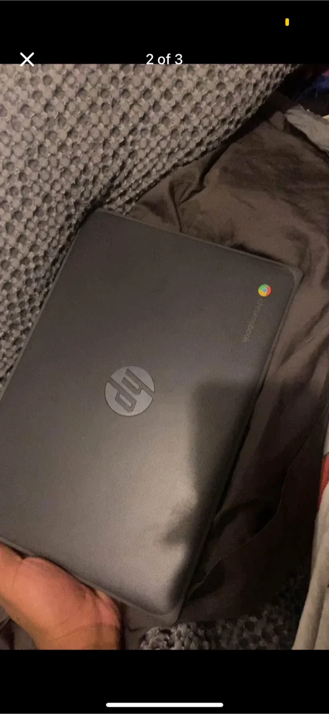 HP Chromebook - Damaged Screen image indicator(2)