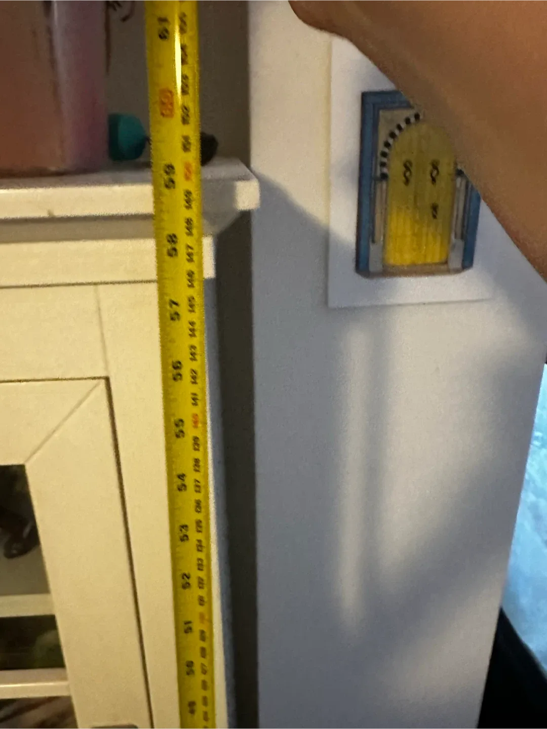 Crate & Barrel • White Display Cabinet - 5ft Tall image indicator(3)