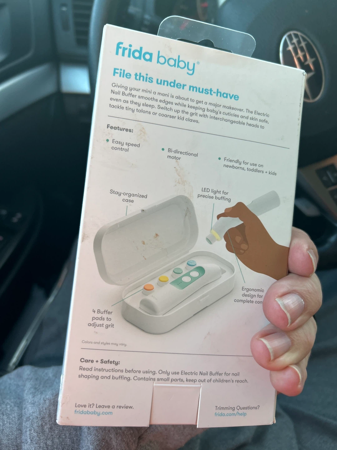 Frida Baby Electric Nail Buffer Kit - photo 2