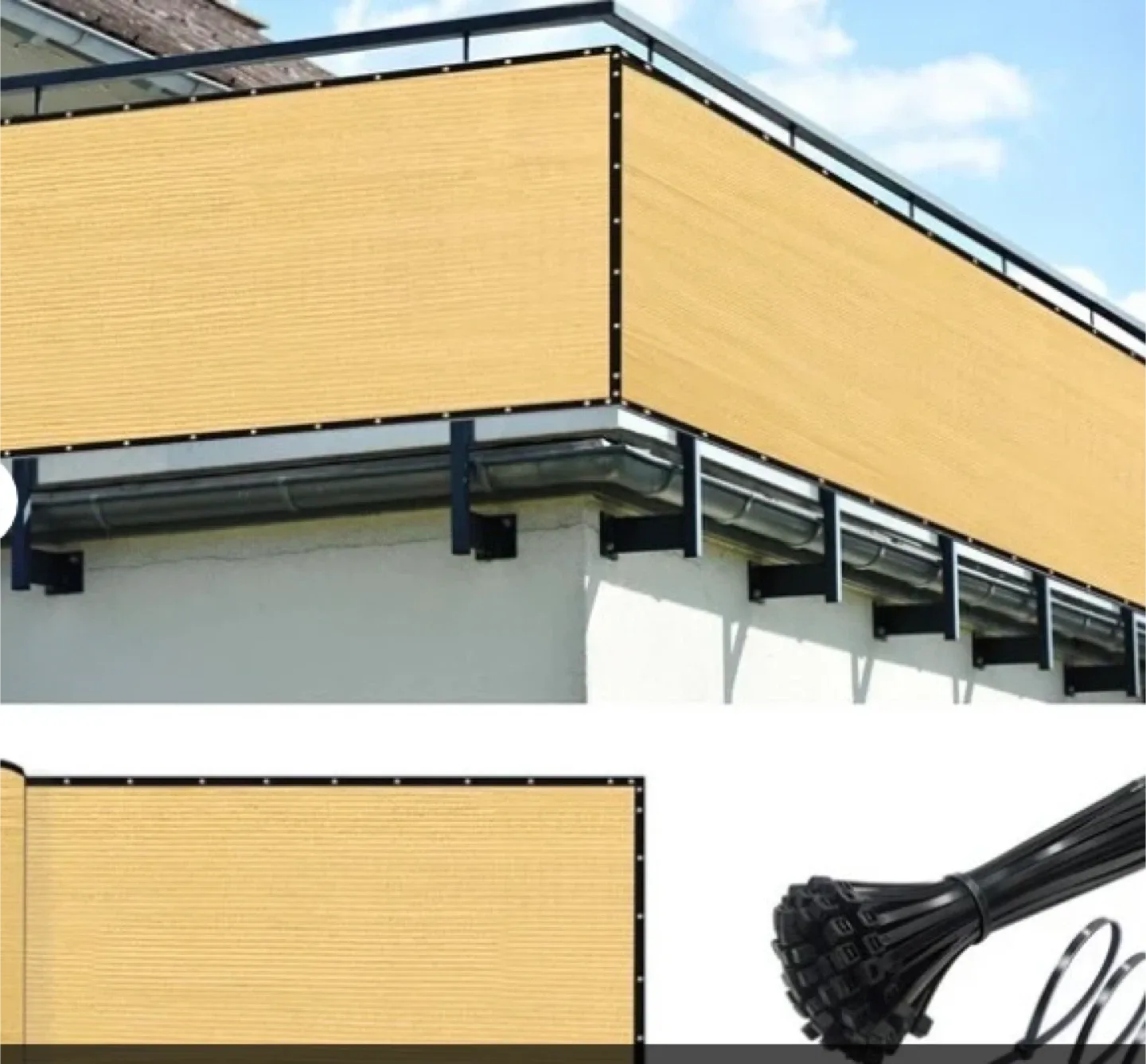 KANAGAWA 3ft x 16ft Privacy Screen image indicator(2)