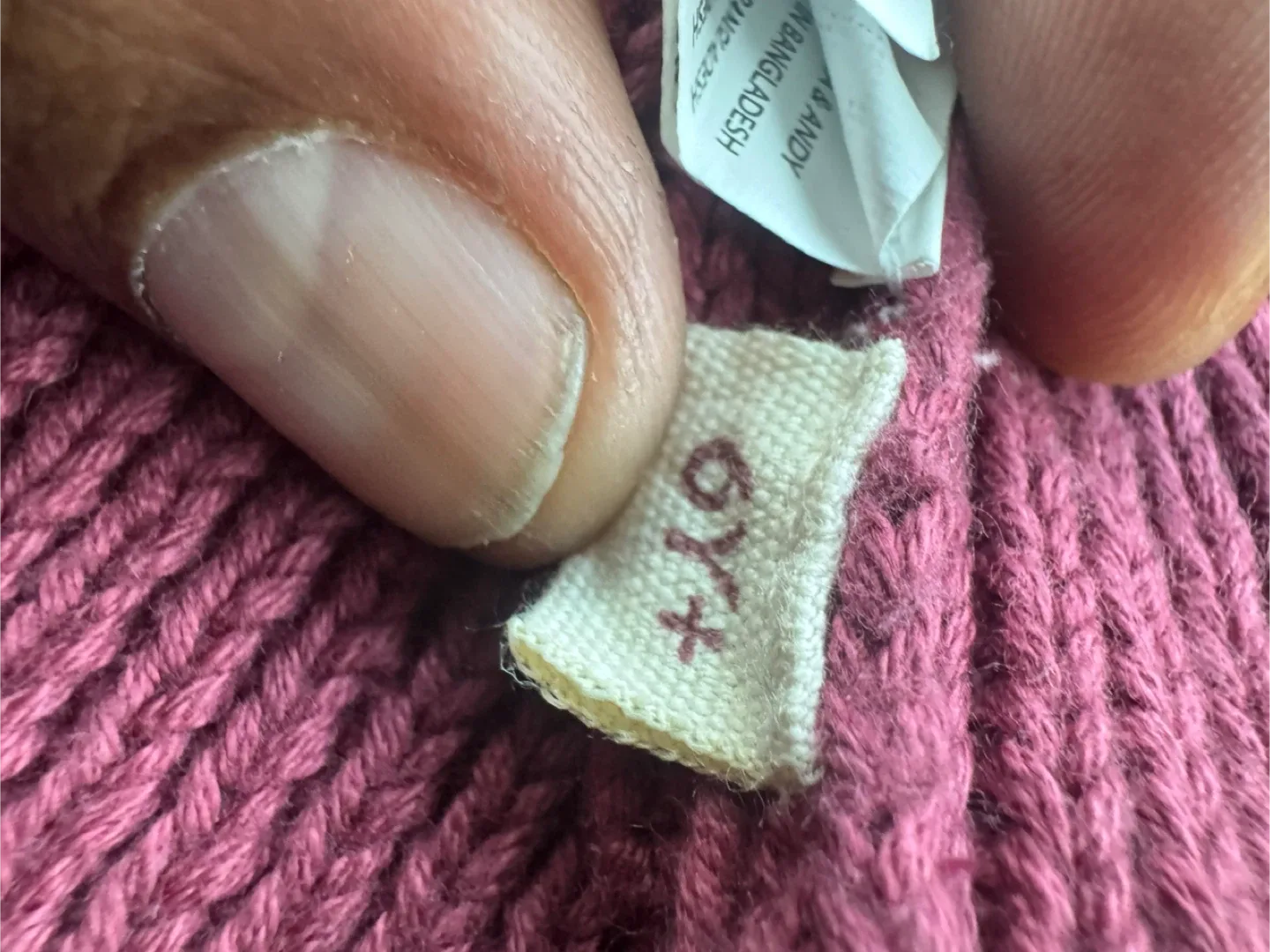 Monica & Andy Organic Cotton Beanie Hat - Size 6Y+ image indicator(3)