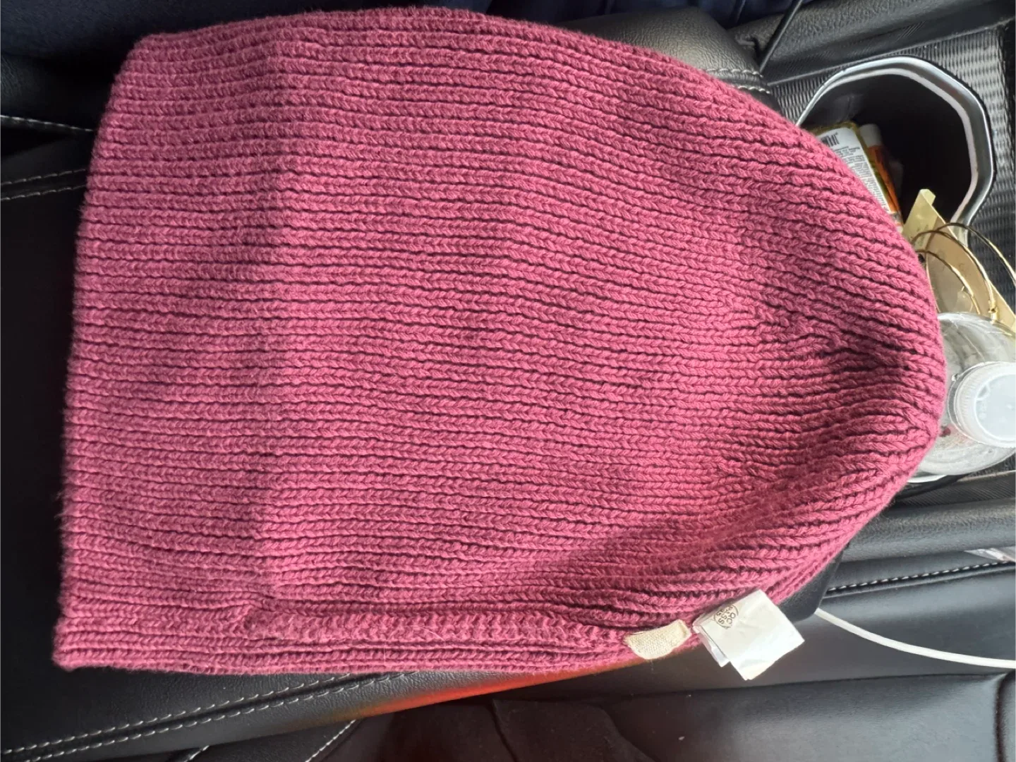 Monica & Andy Organic Cotton Beanie Hat - Size 6Y+ image indicator(5)