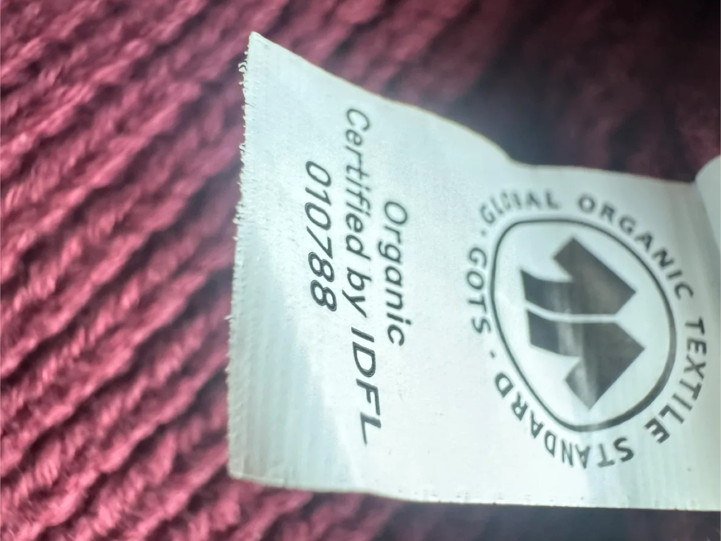 Monica & Andy Organic Cotton Beanie Hat - Size 6Y+ image indicator(7)