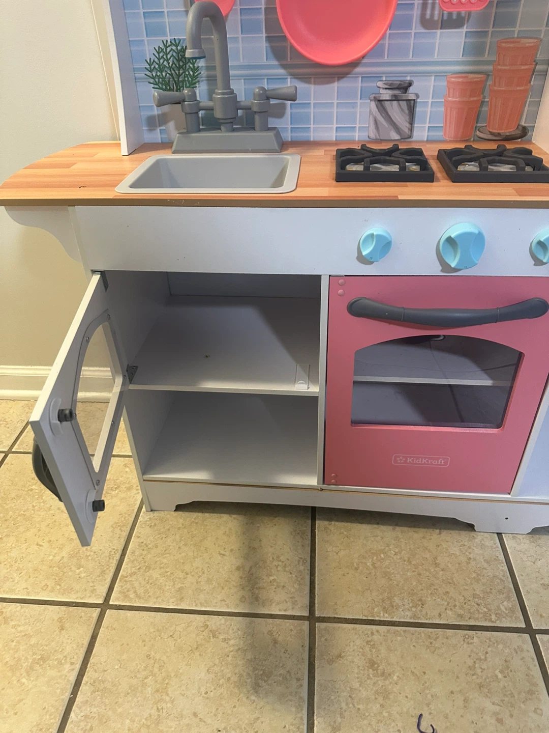 KidKraft Wooden Play Kitchen - photo 2
