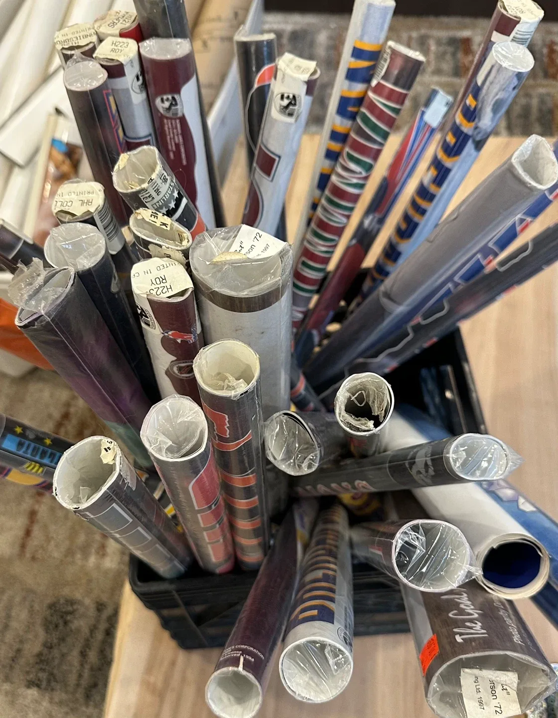 Sealed Assorted Vintage Hockey Posters from 1990’s! image indicator(3)