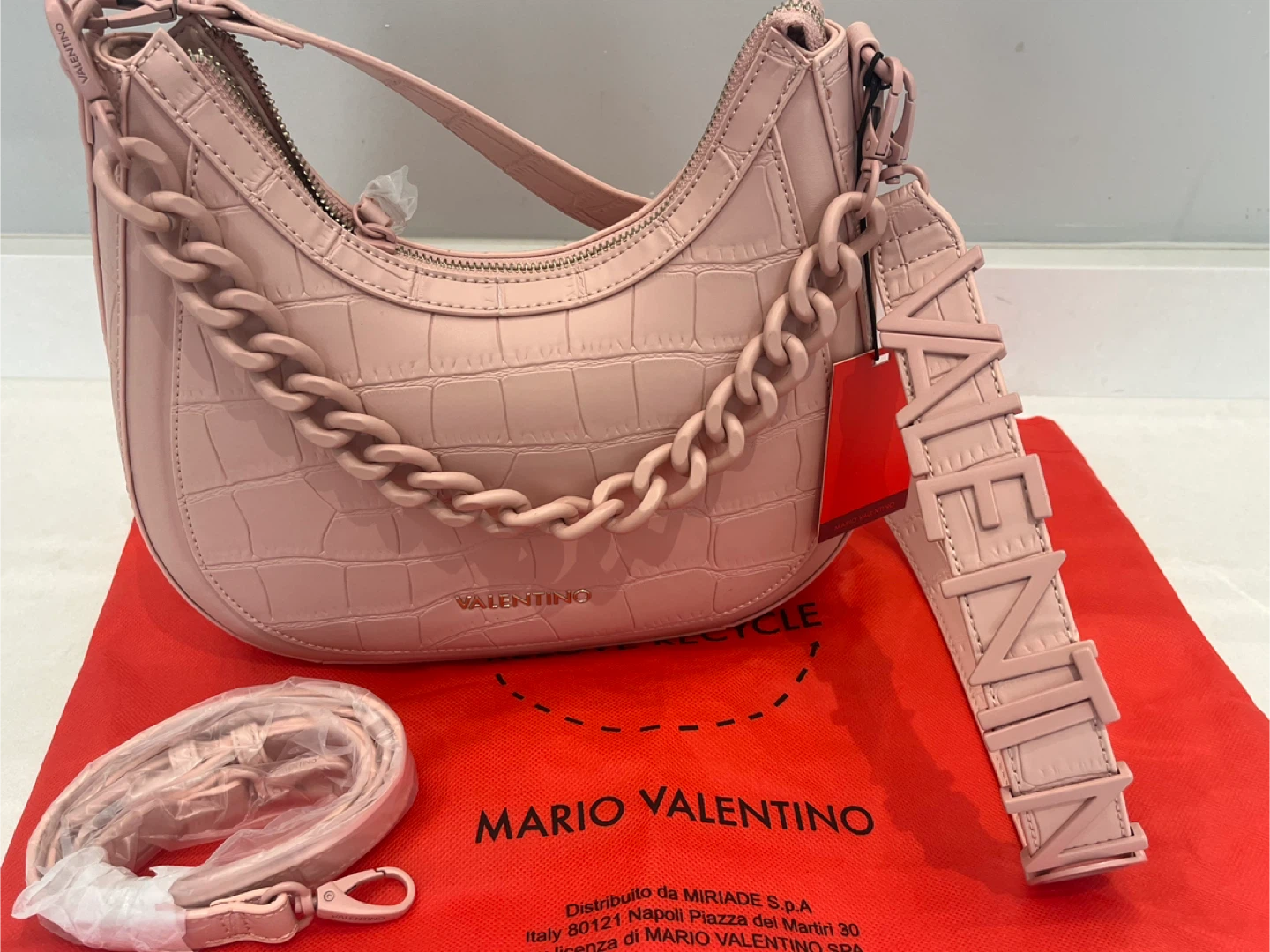 Mario Valentino Cipria Crossbody Bag