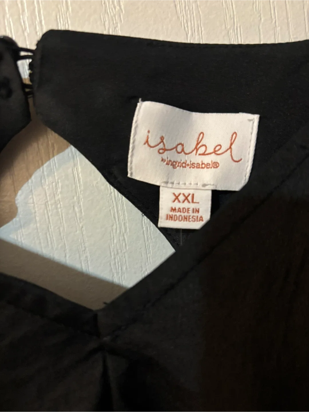 Isabel Maternity Black Blouse - Size XXL image indicator(3)