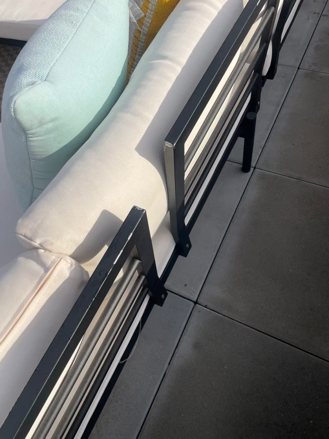 Outdoor Sectional Sofa & Coffee Table Set image indicator(8)