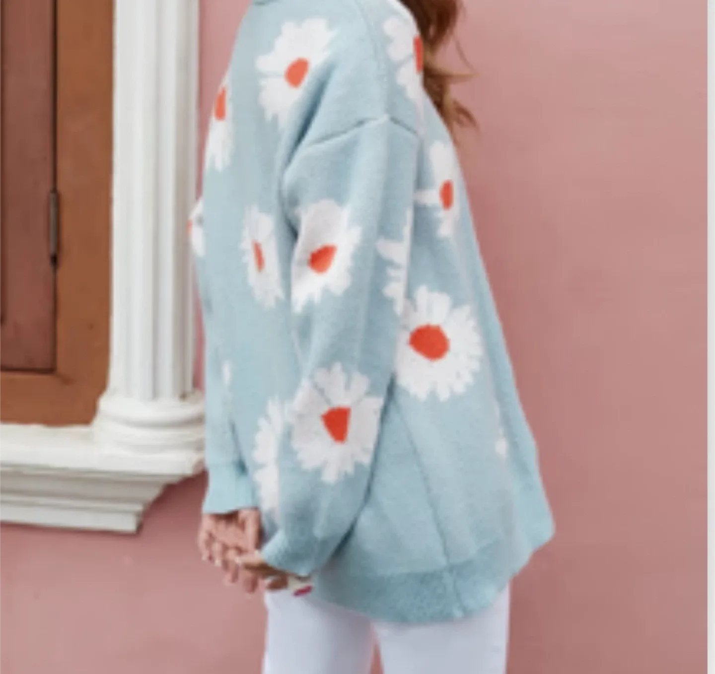 Floral Knit Cardigan image indicator(2)