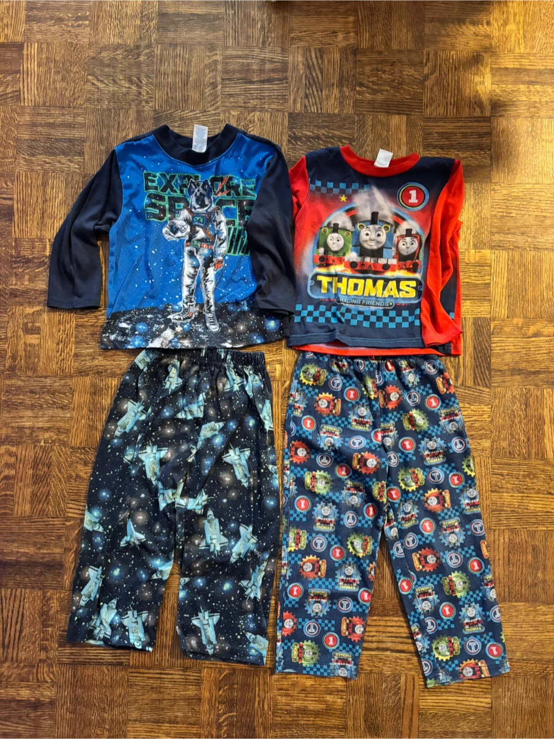 Kids Pajama Sets: Thomas, Space Explorer, size 4T