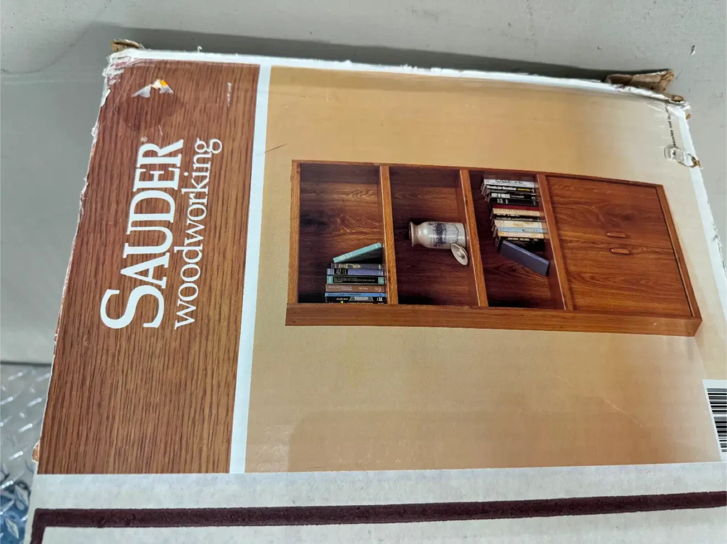Sauder Library Unit with Two Doors thumbnail