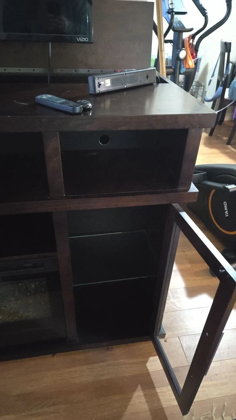 TV Stand with Electric Fireplace image indicator(5)