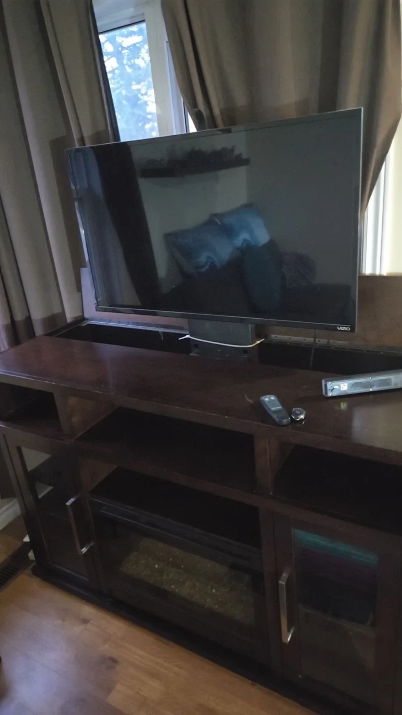 TV Stand with Electric Fireplace image indicator(4)