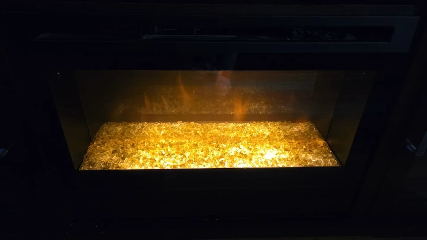 TV Stand with Electric Fireplace image indicator(3)