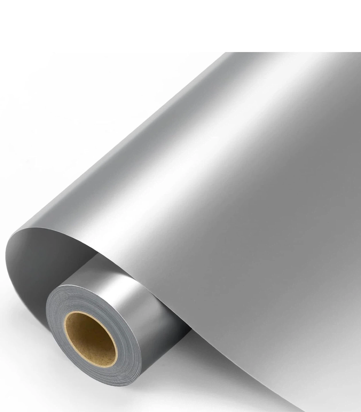 Silver Heat Transfer Vinyl Roll