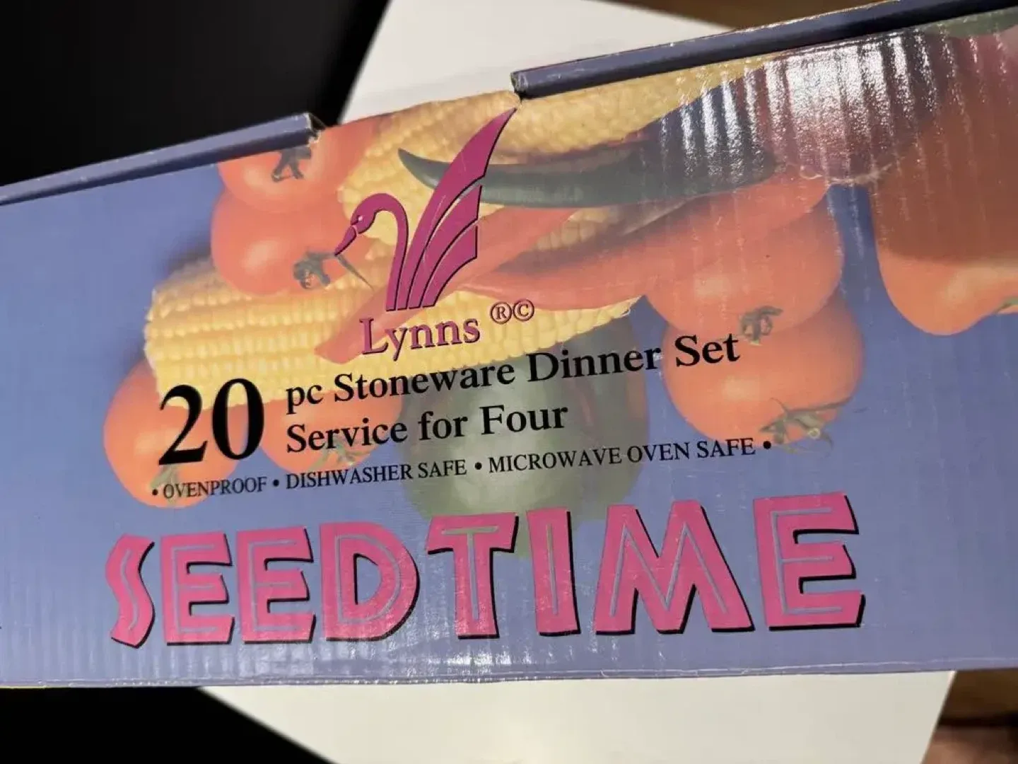 Lynns Seedtime 20 pc Stoneware Dinner Set image indicator(4)