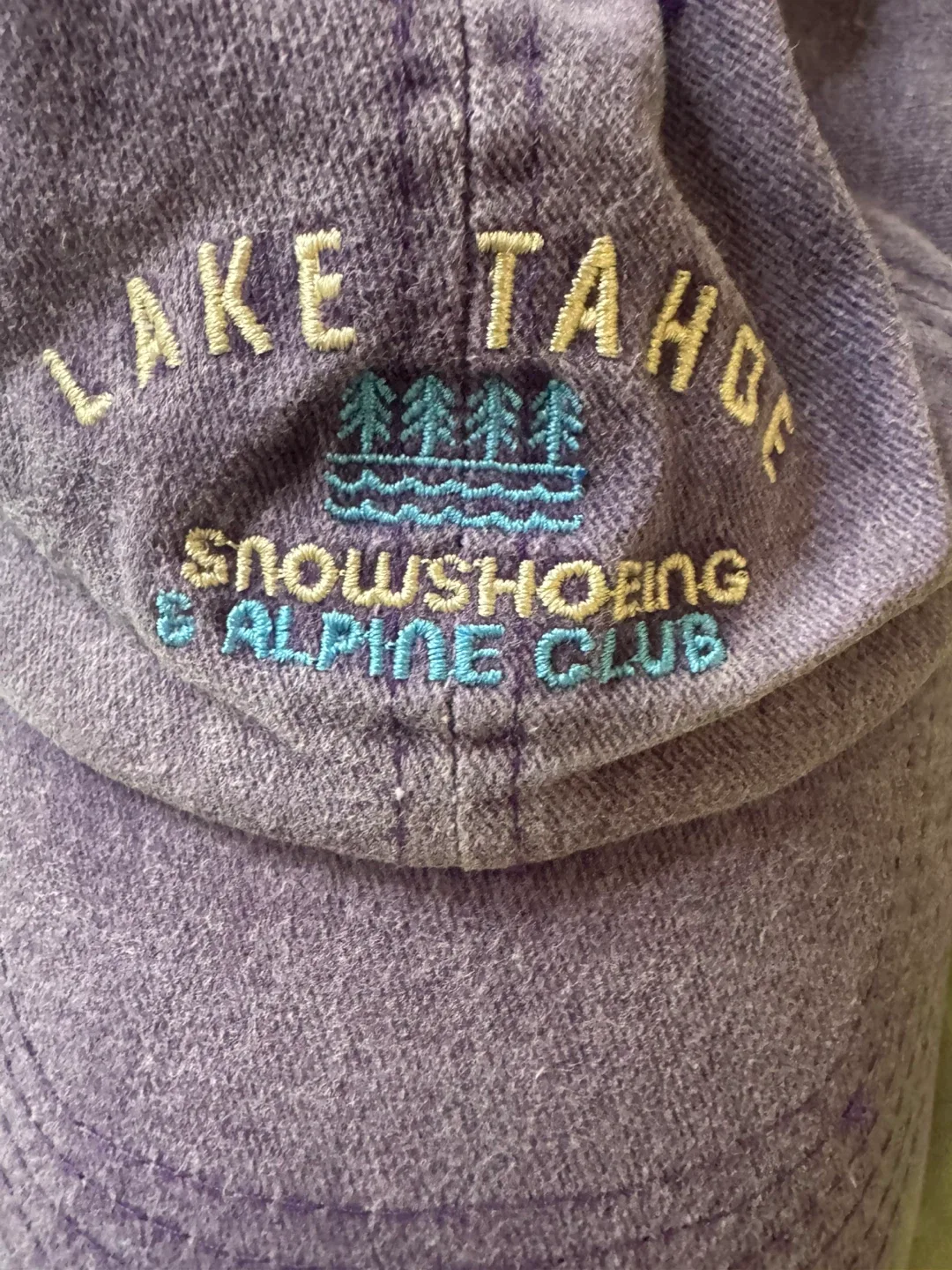 Lake Tahoe Snowshoeing Alpine Club Purple Cap image indicator(3)