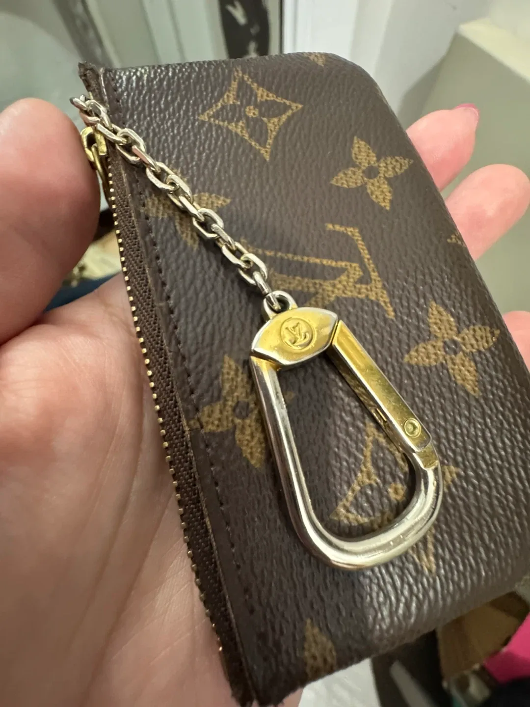 Louis Vuitton Monogram Key Pouch image indicator(3)