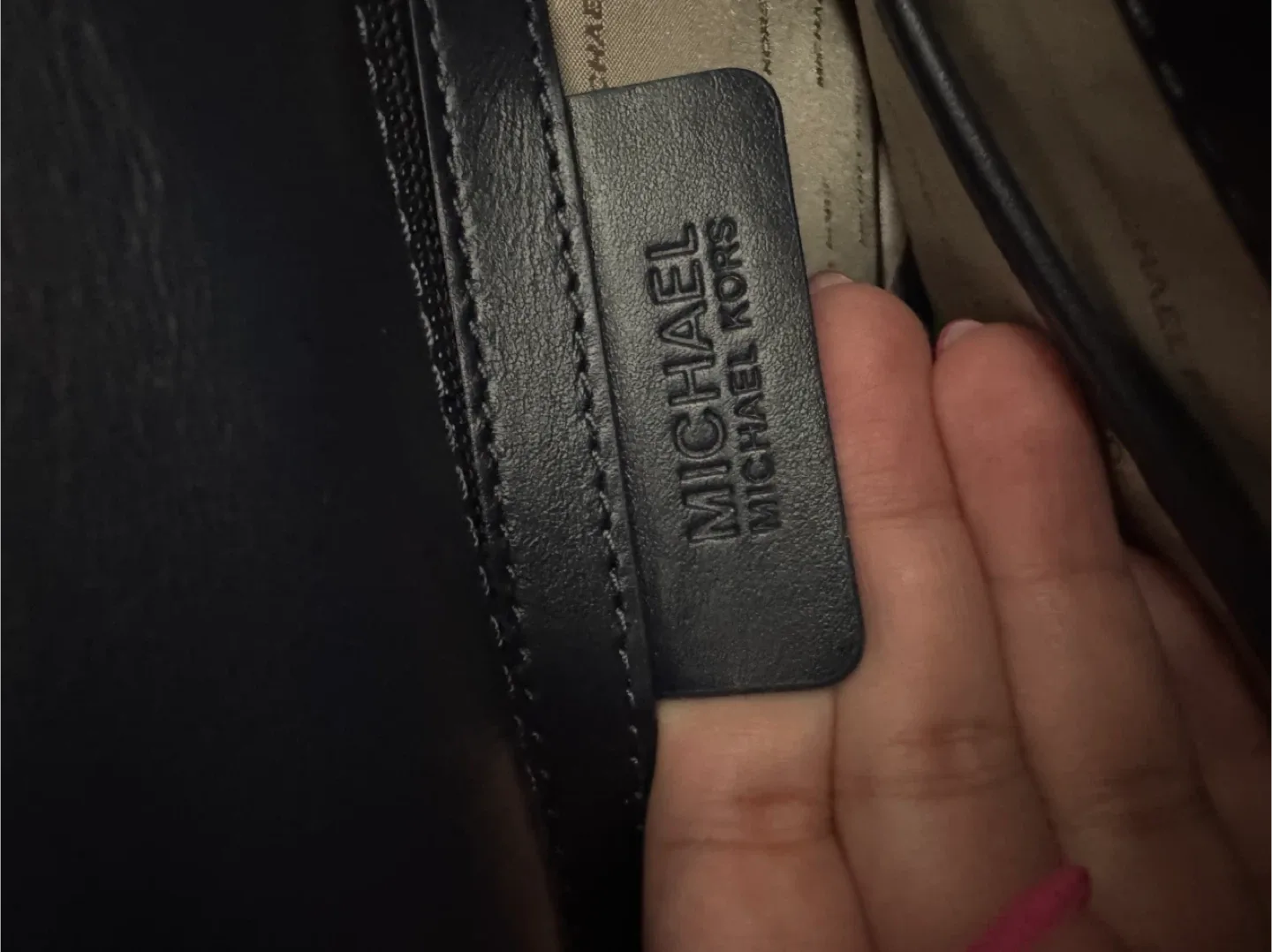 Michael Michael Kors New Denim Satchel image indicator(5)