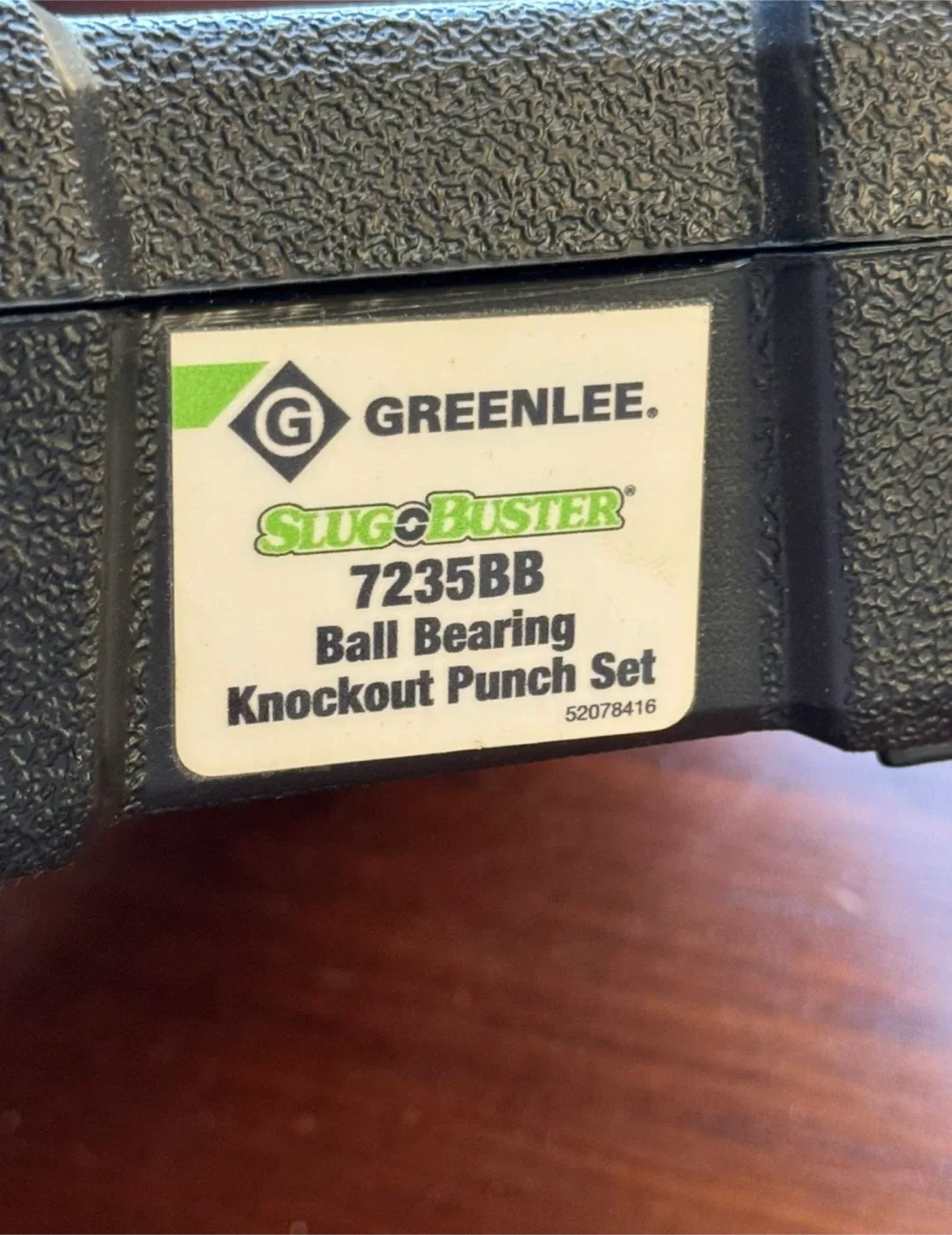 Greenlee Slug-Buster Knockout Punch Kit Brand New image indicator(4)