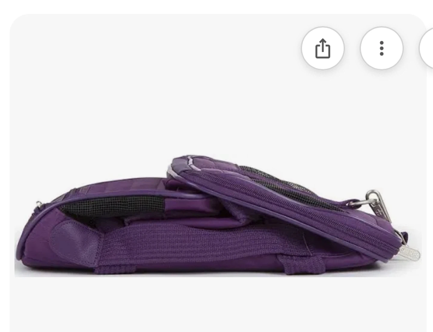 Sherpa Deluxe Travel Pet Carrier - Plum Small - photo 2