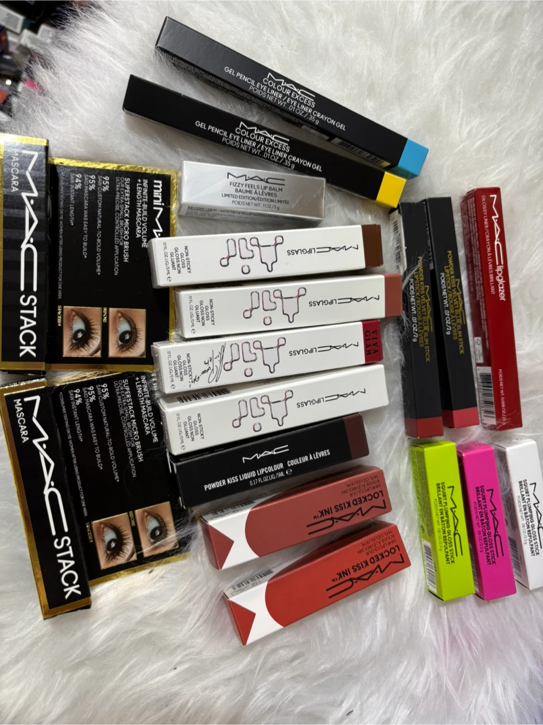 MAC Cosmetics Bundle: Lipsticks, Liners, Mascara & More!