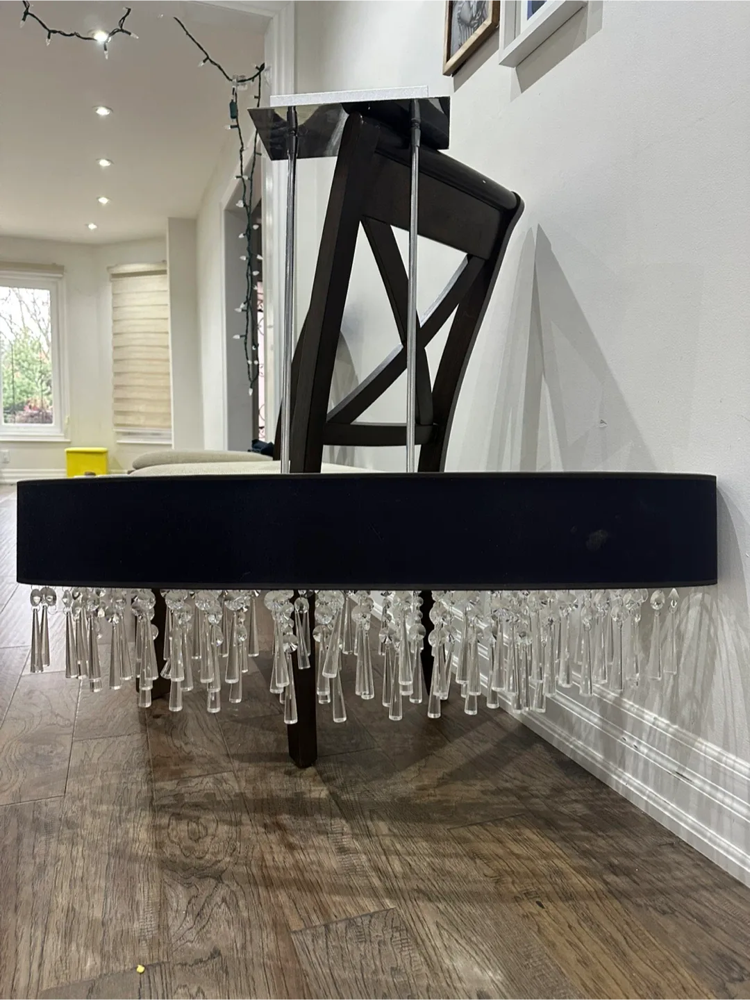 Black Crystal Chandelier image indicator(2)