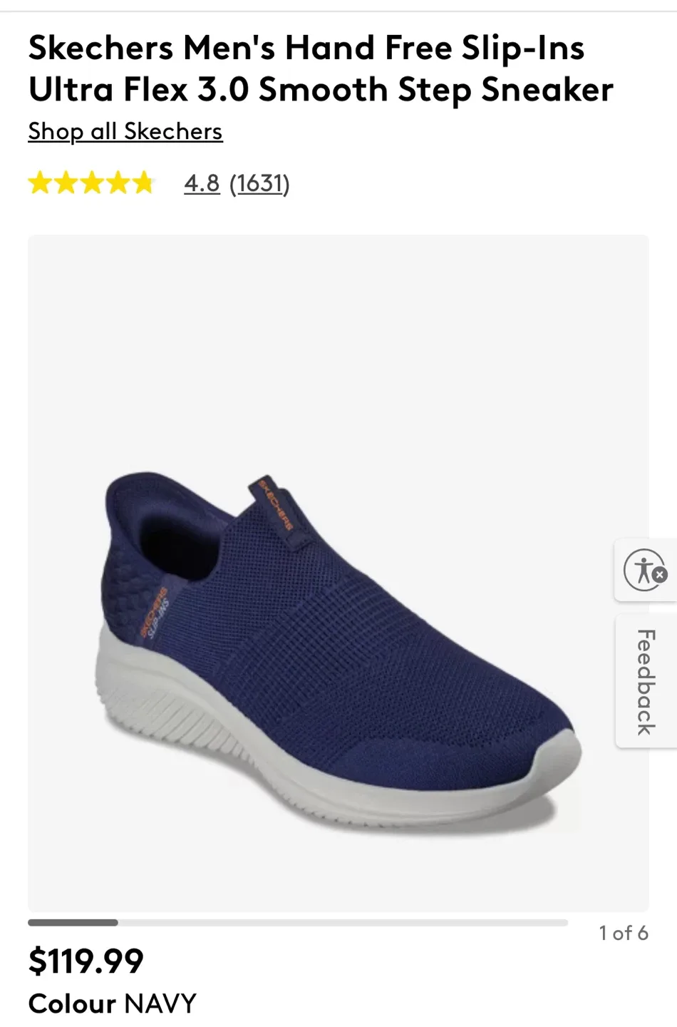 Skechers Slip-ins, Men's Size 8 image indicator(3)