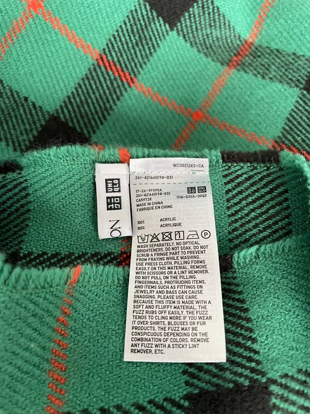 UNIQLO X JW ANDERSON Large Stole image indicator(3)