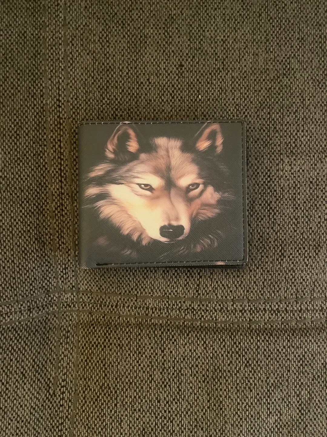 Wolf Print Bifold Wallet thumbnail