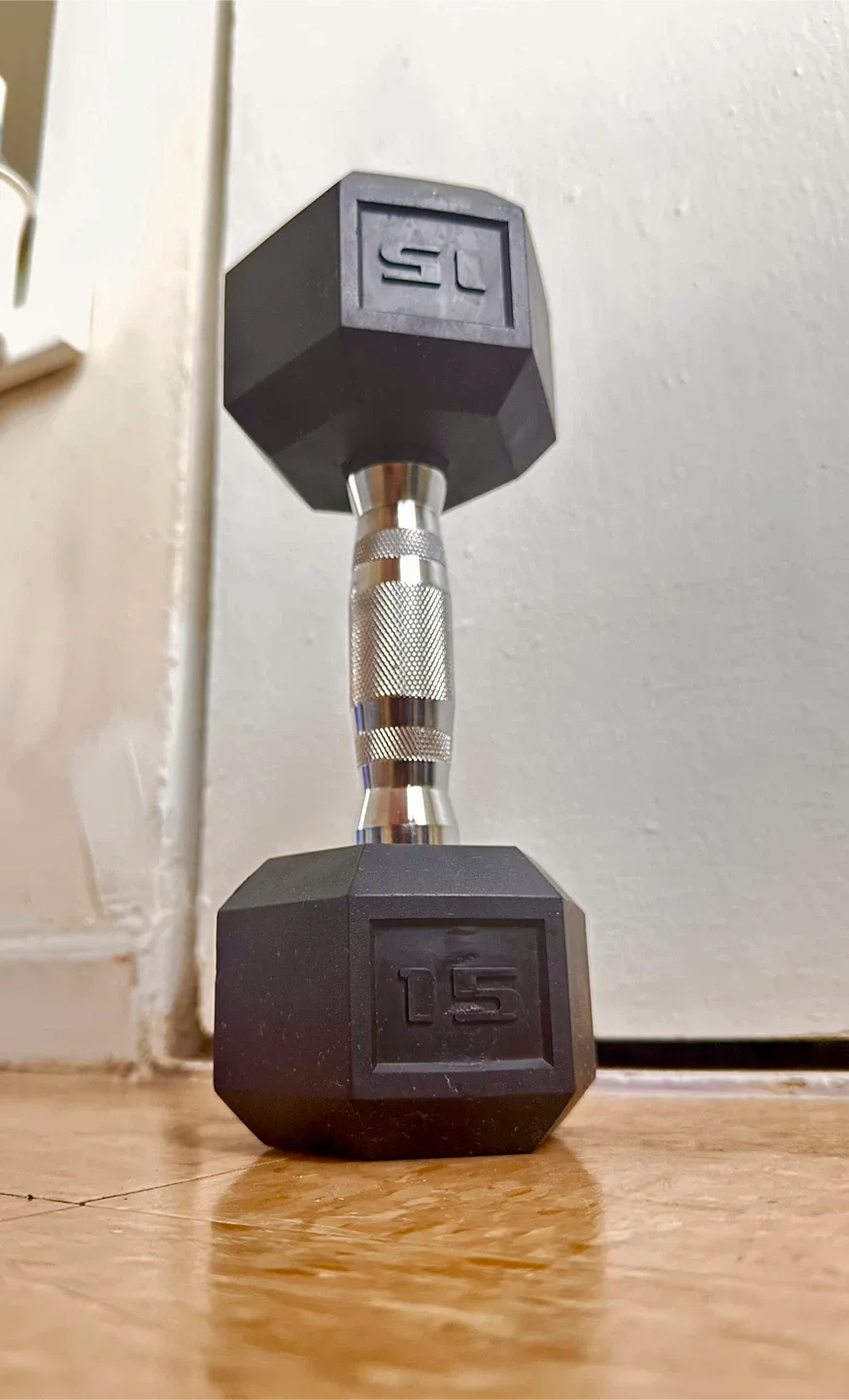 15 lb Hex Dumbbell - Single