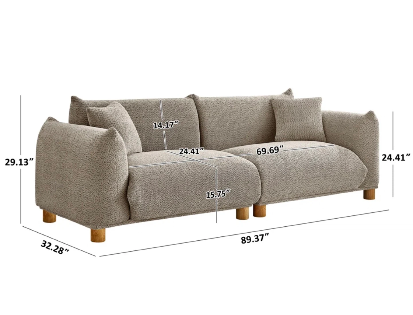 Cloud sofa - photo 2