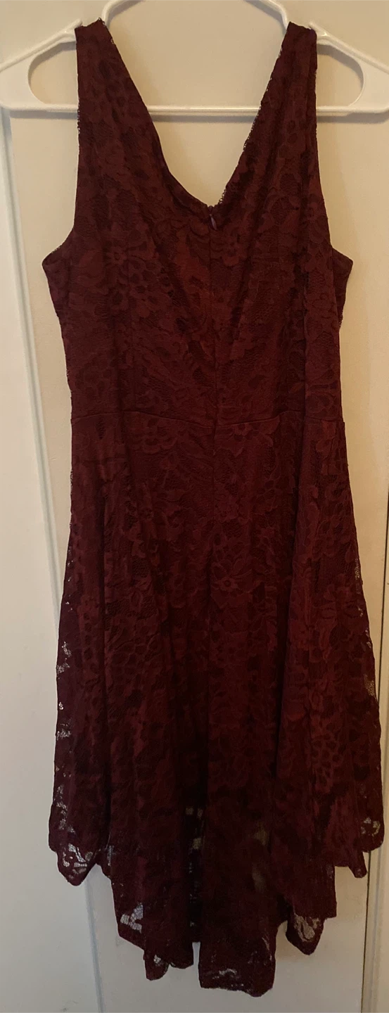 Vintage Lace Sleeveless Hi-Lo dress - photo 3