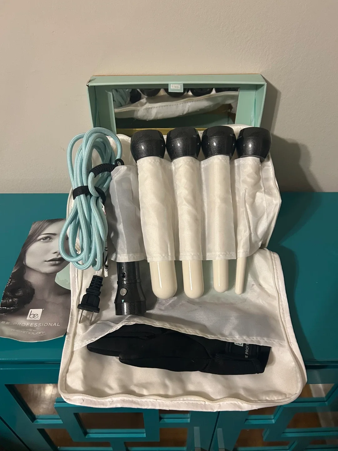 💫4-in-1 Thermolon Curling Wand Set
