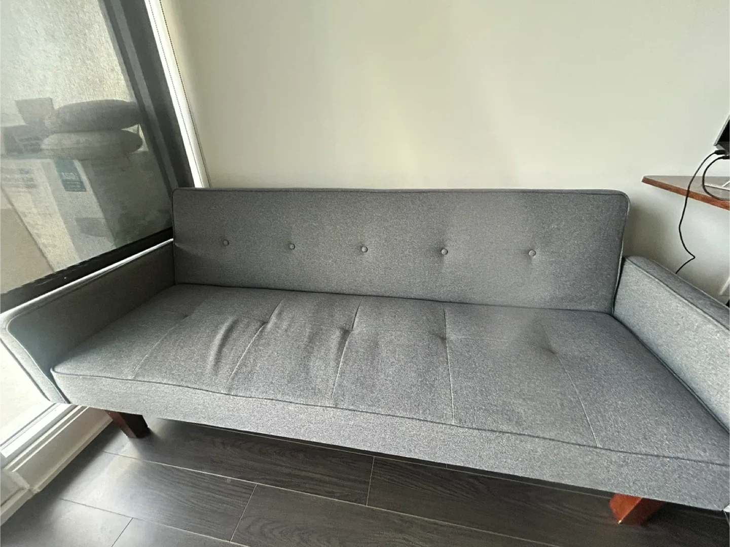 Grey Futon Sofa Bed image indicator(6)