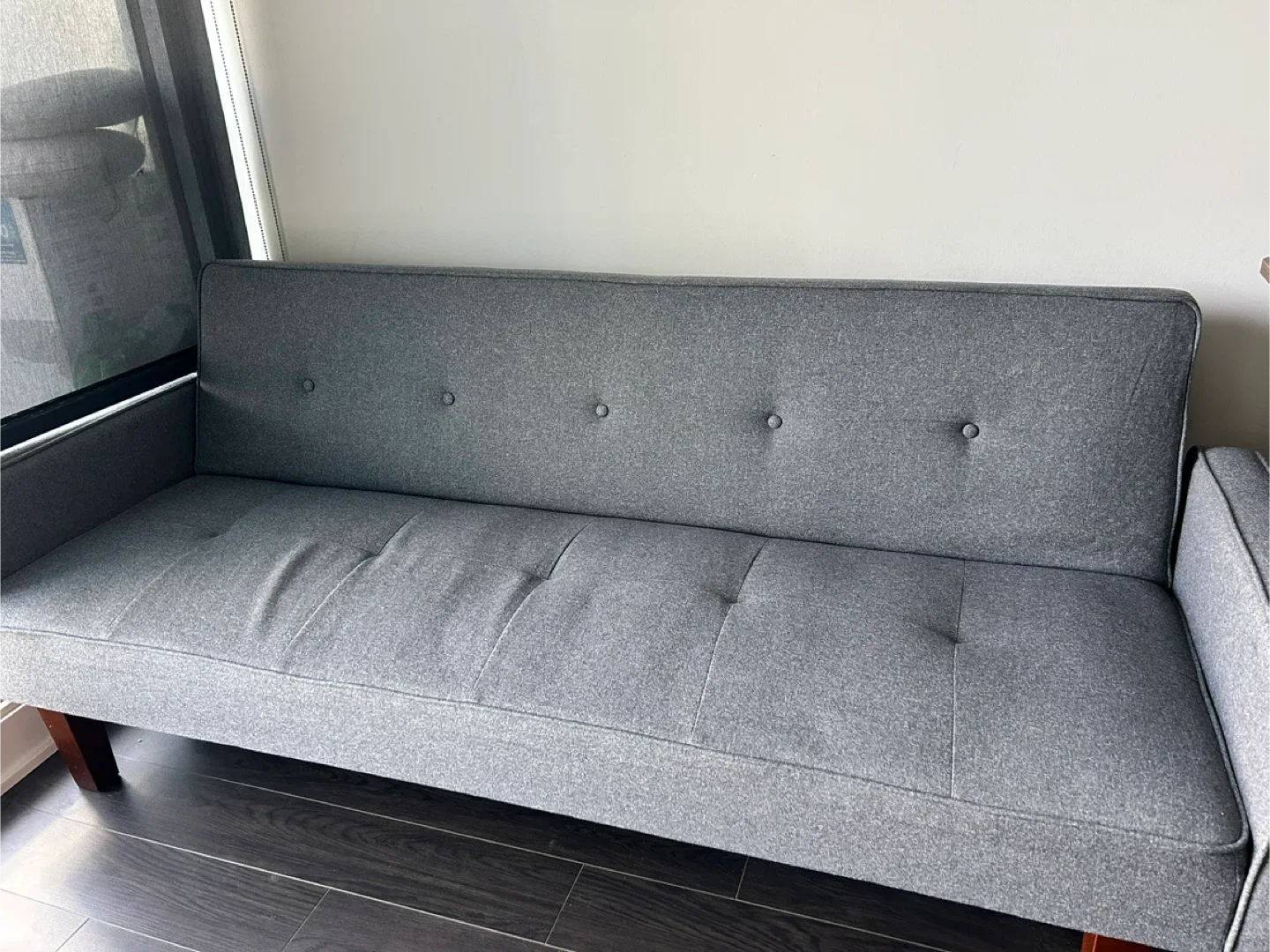 Grey Futon Sofa Bed image indicator(5)