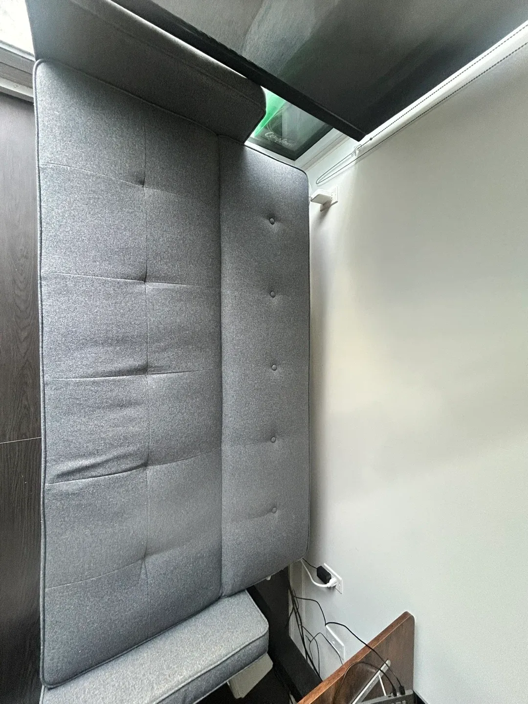 Grey Futon Sofa Bed image indicator(7)