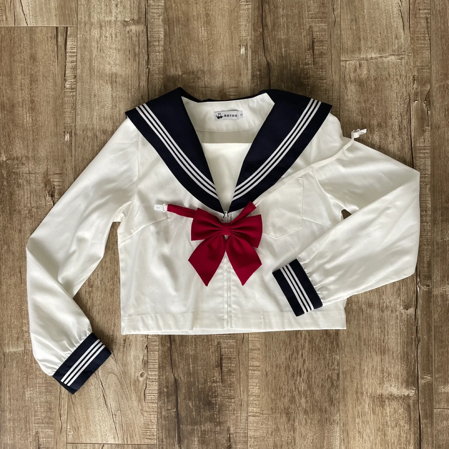 Japanese Sailor Style School Uniform (long-sleeved) image indicator(2)