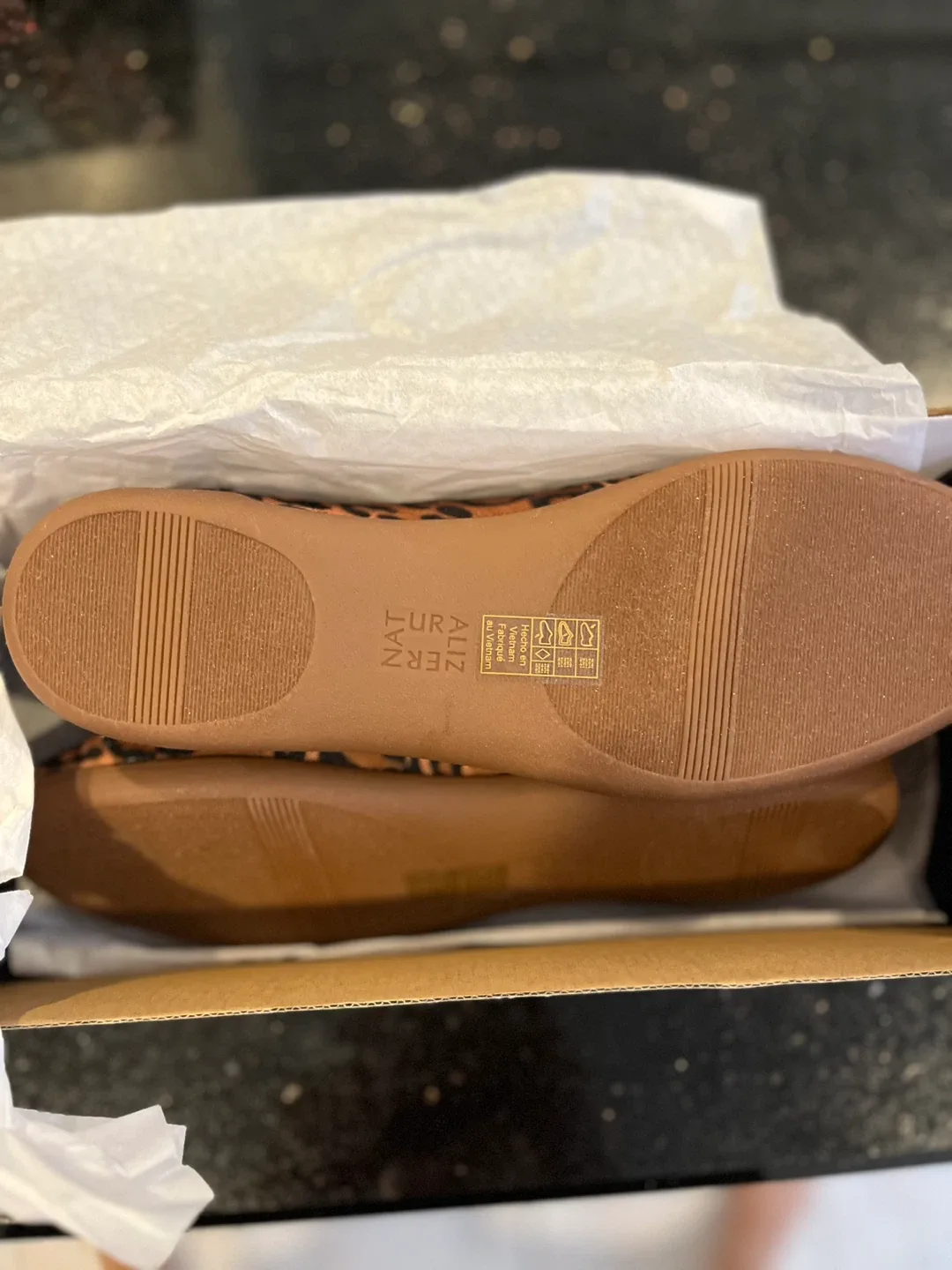 Naturalizer Leopard Print Fabric Flats image indicator(3)