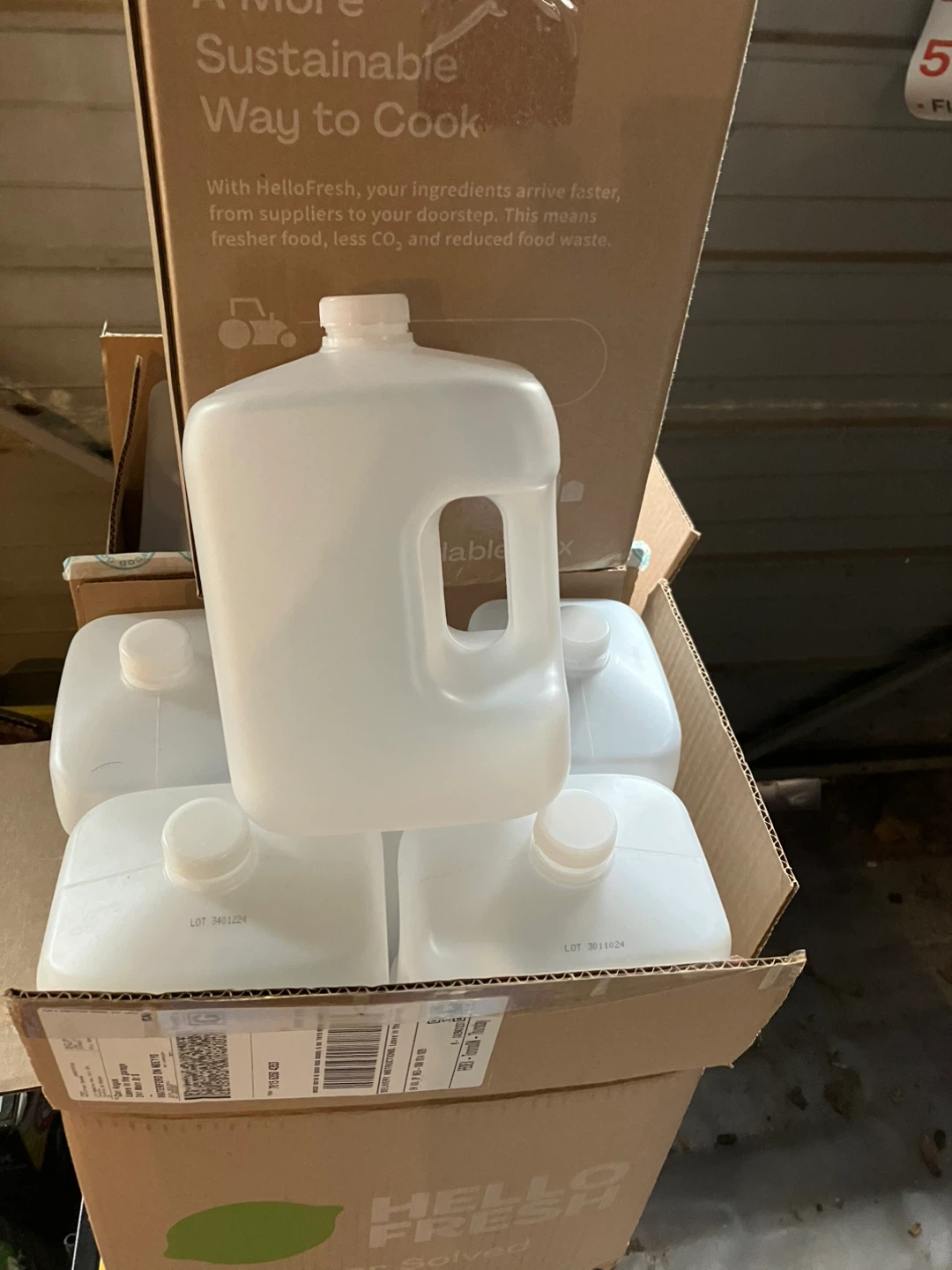 3L plastic containers