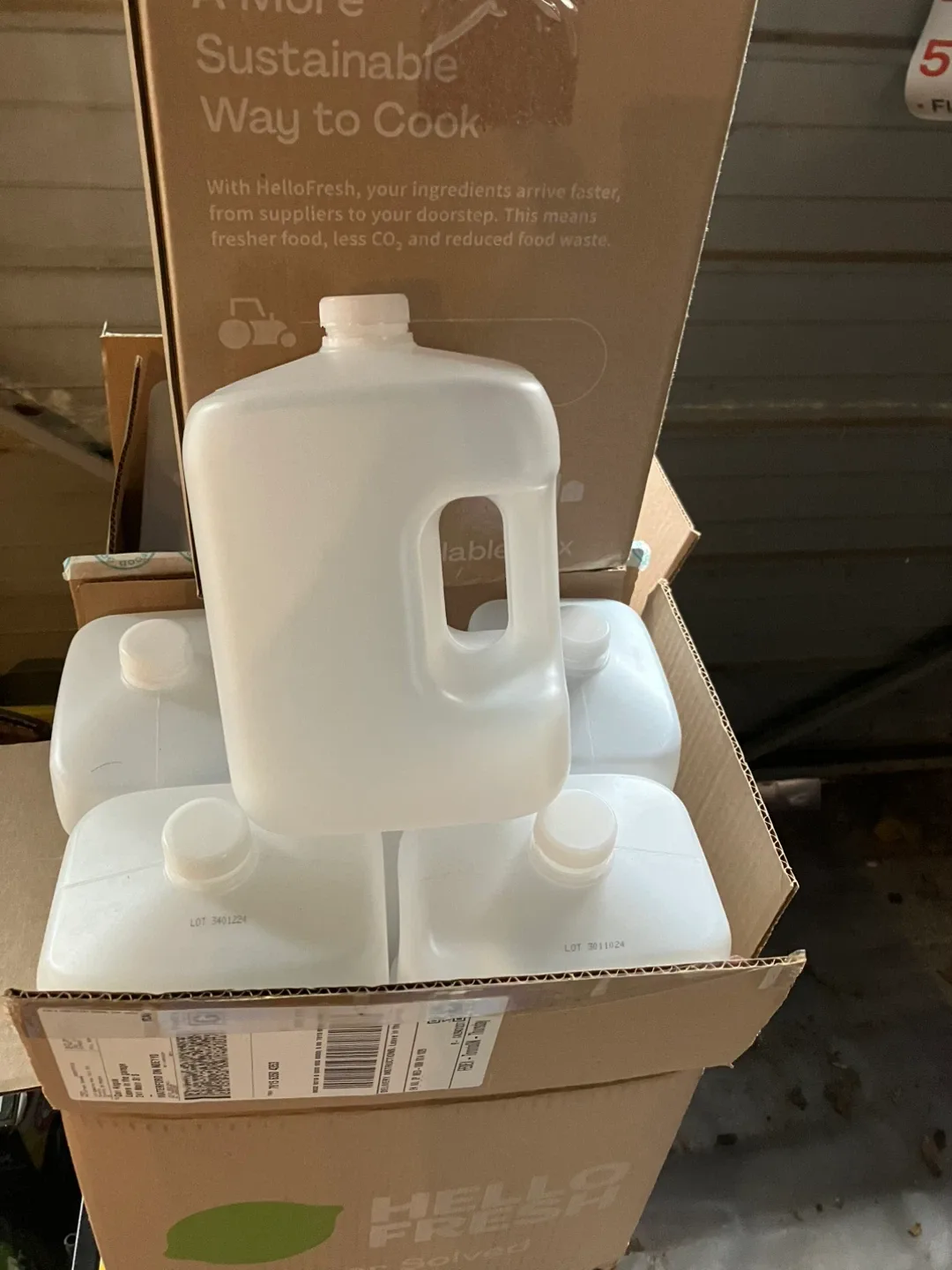 3L plastic containers