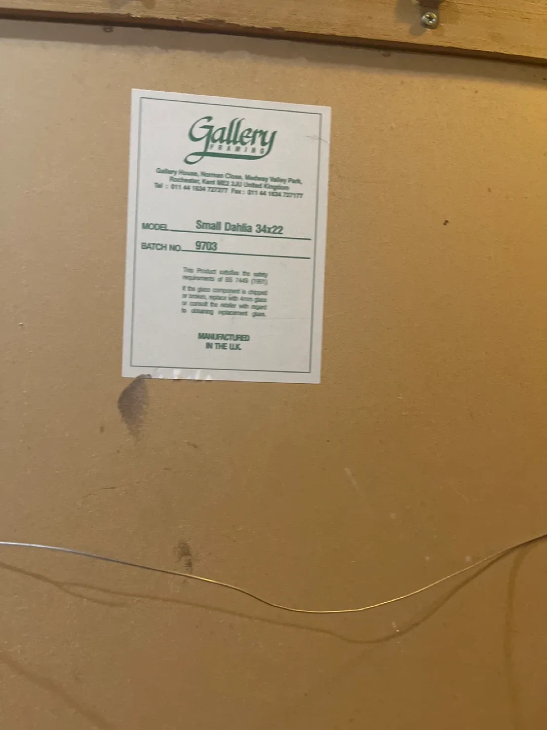 Gallery Interiors Small Dahlia 34x22 Mirror image indicator(2)