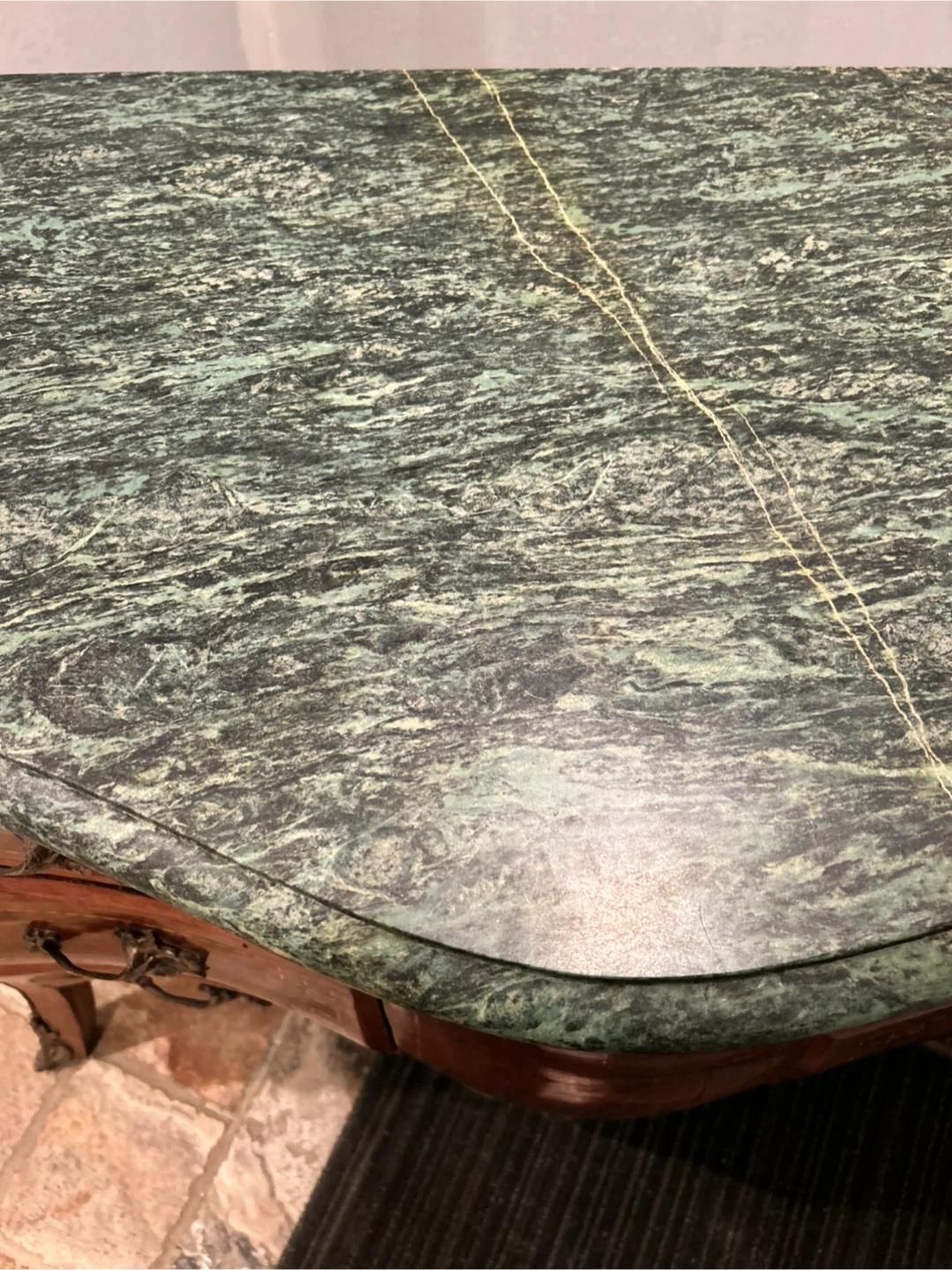Antique Marble Top Chest of Drawers - photo 2