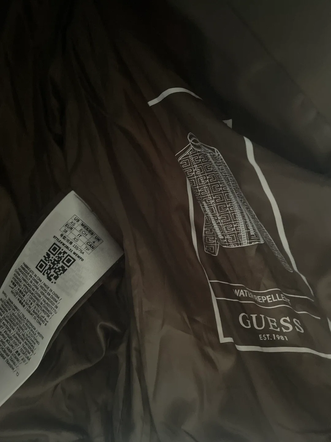 Guess Water Repellent Quilted Jacket XS image indicator(5)