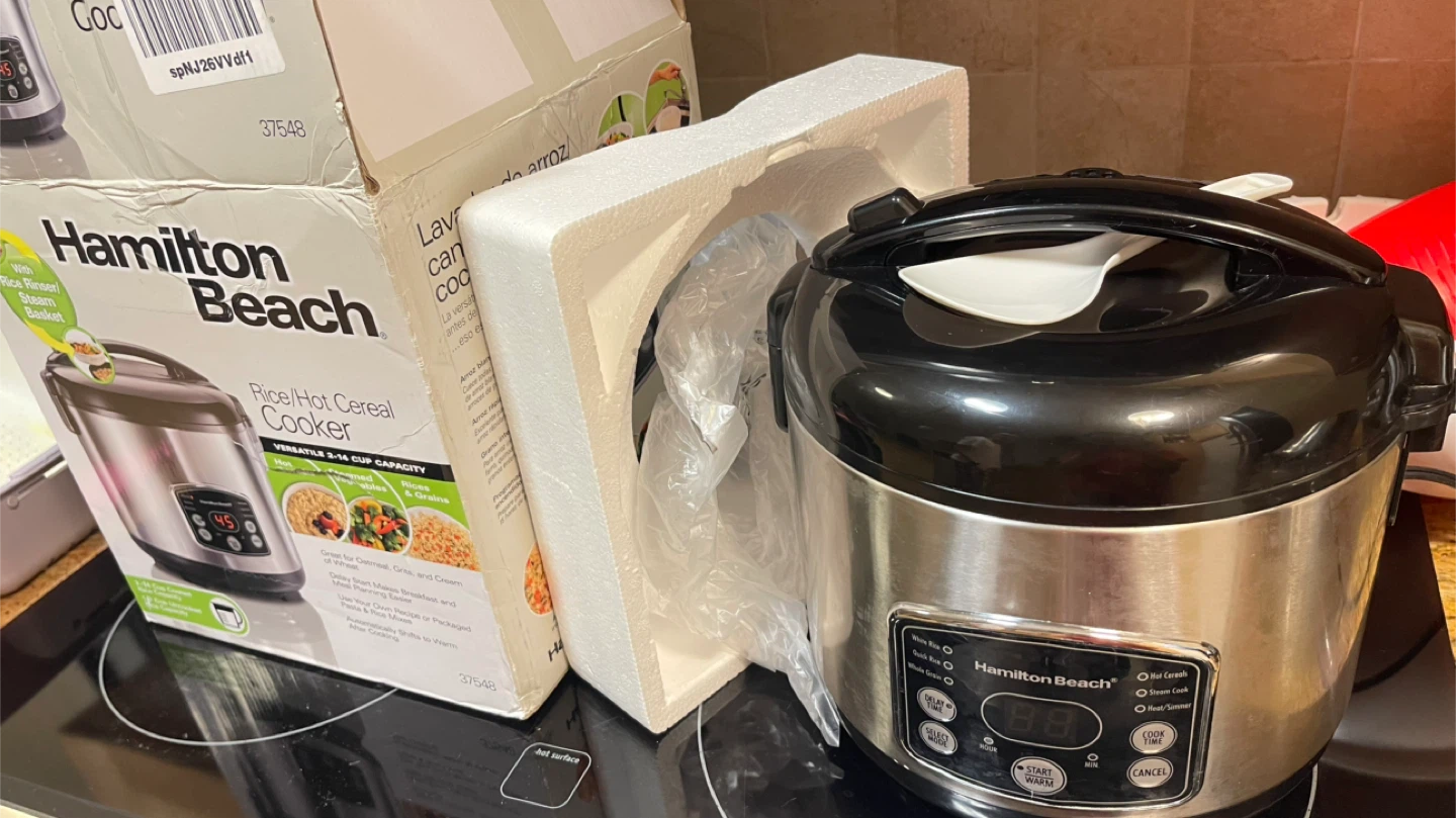 Hamilton Beach Rice/Hot Cereal Cooker