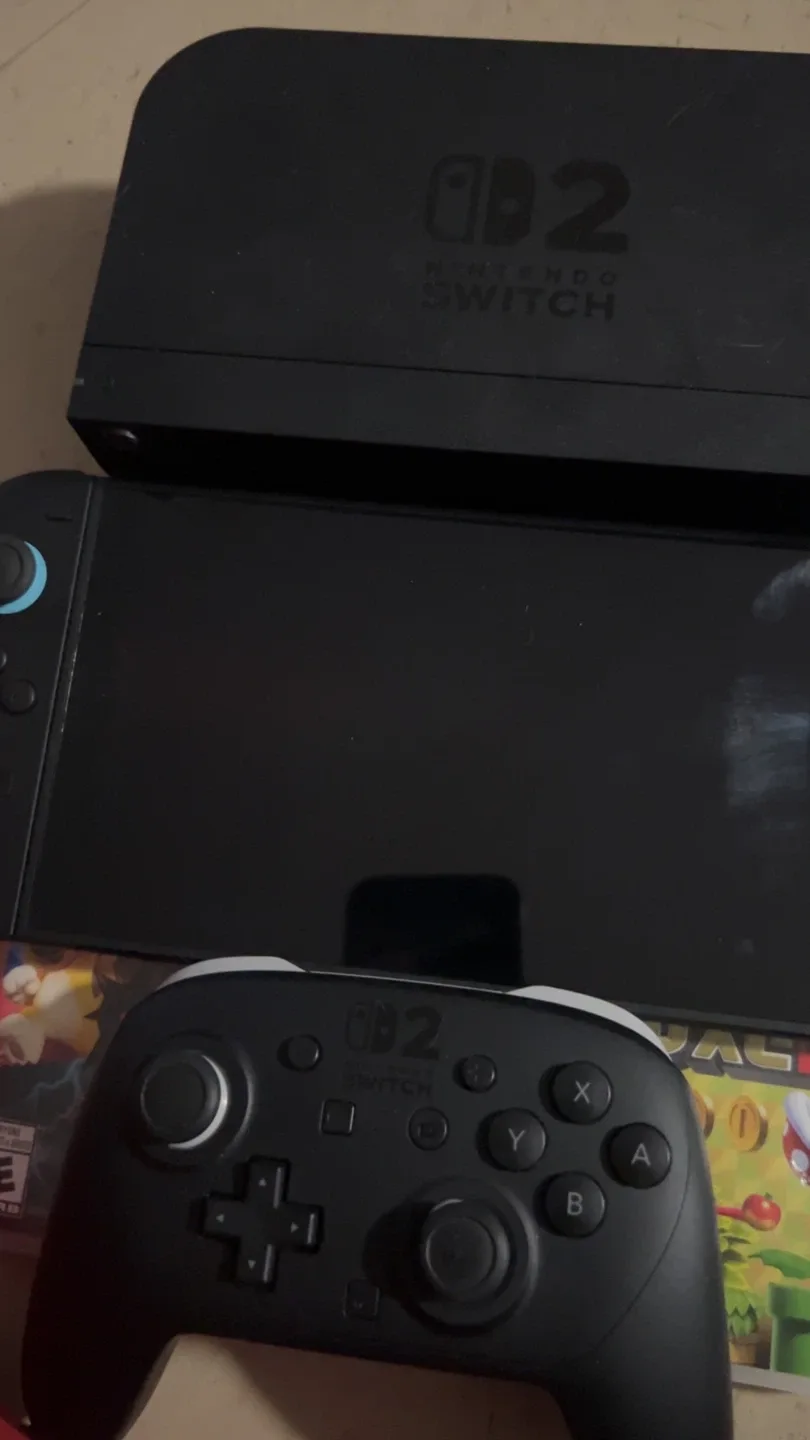 Nintendo Switch Console 2 + Games + Pro Controller image indicator(4)