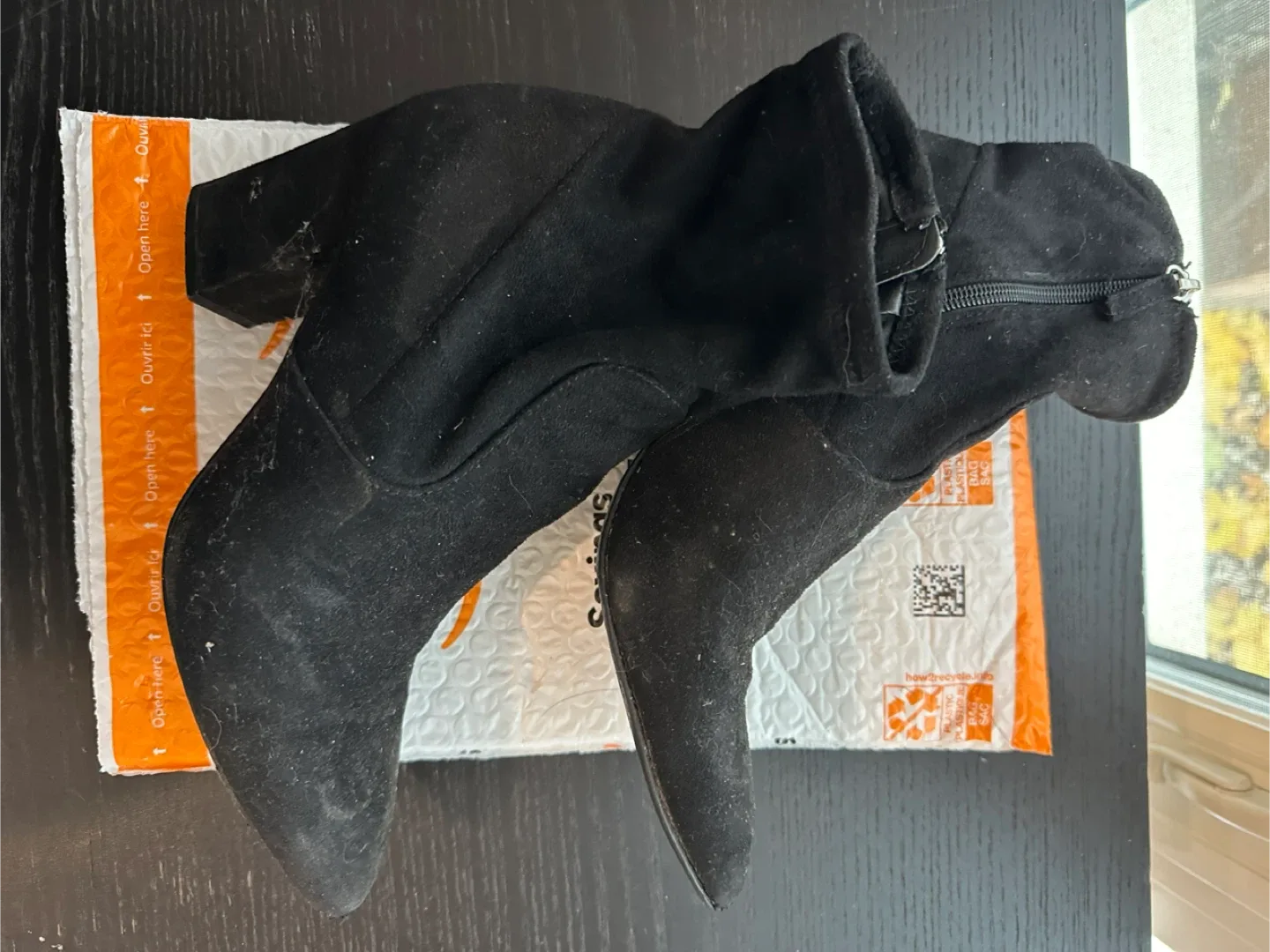 Steve Madden Elory Black Booties - Size 7M image indicator(6)