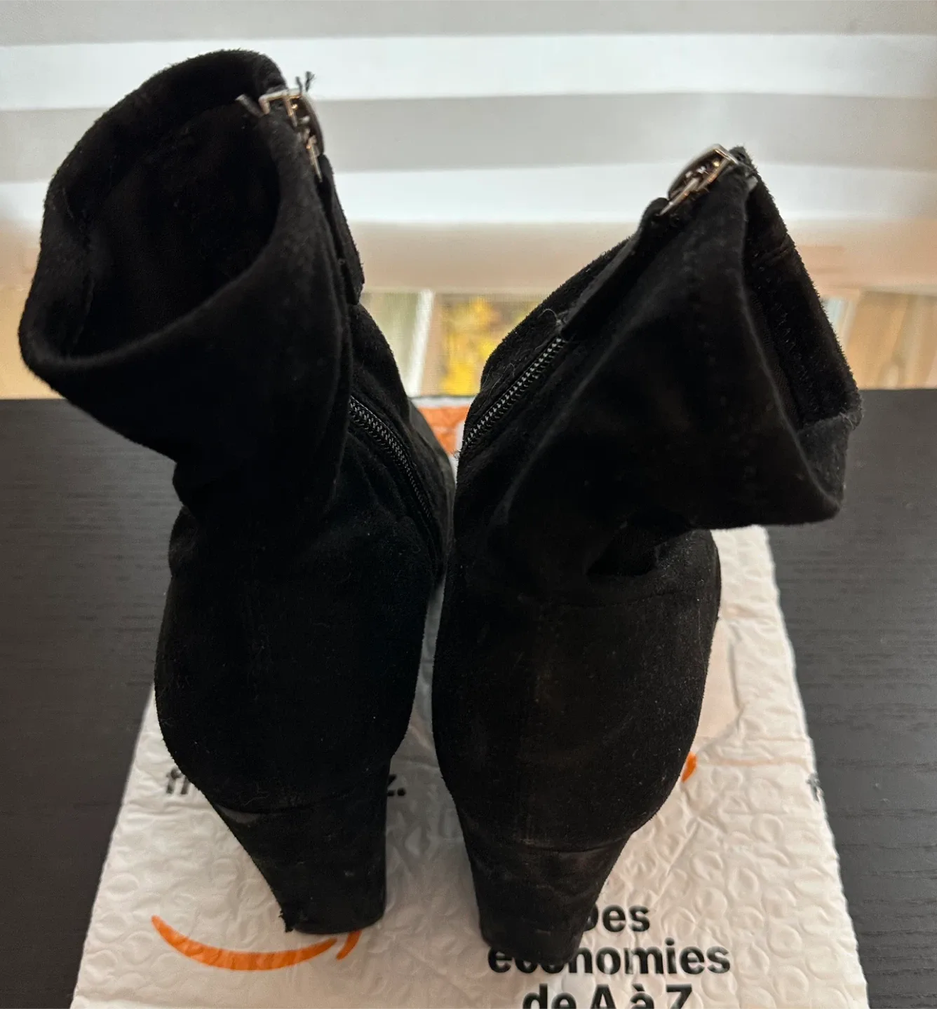 Steve Madden Elory Black Booties - Size 7M image indicator(3)