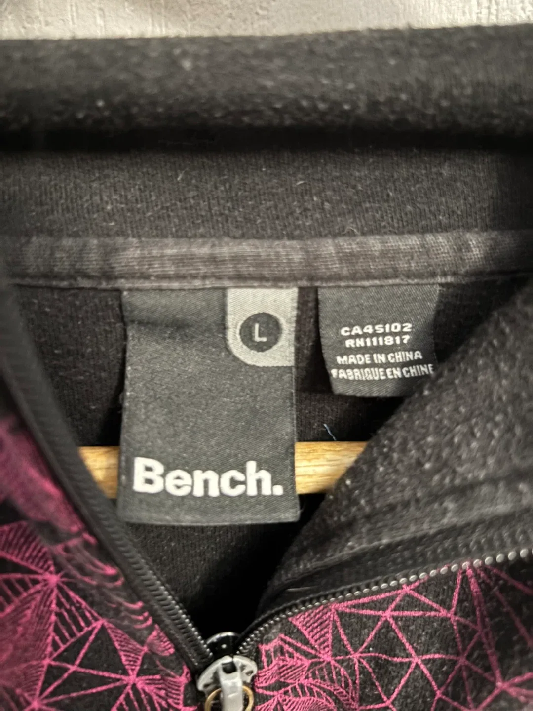 Bench Full Zip Hoodie - Size L image indicator(3)