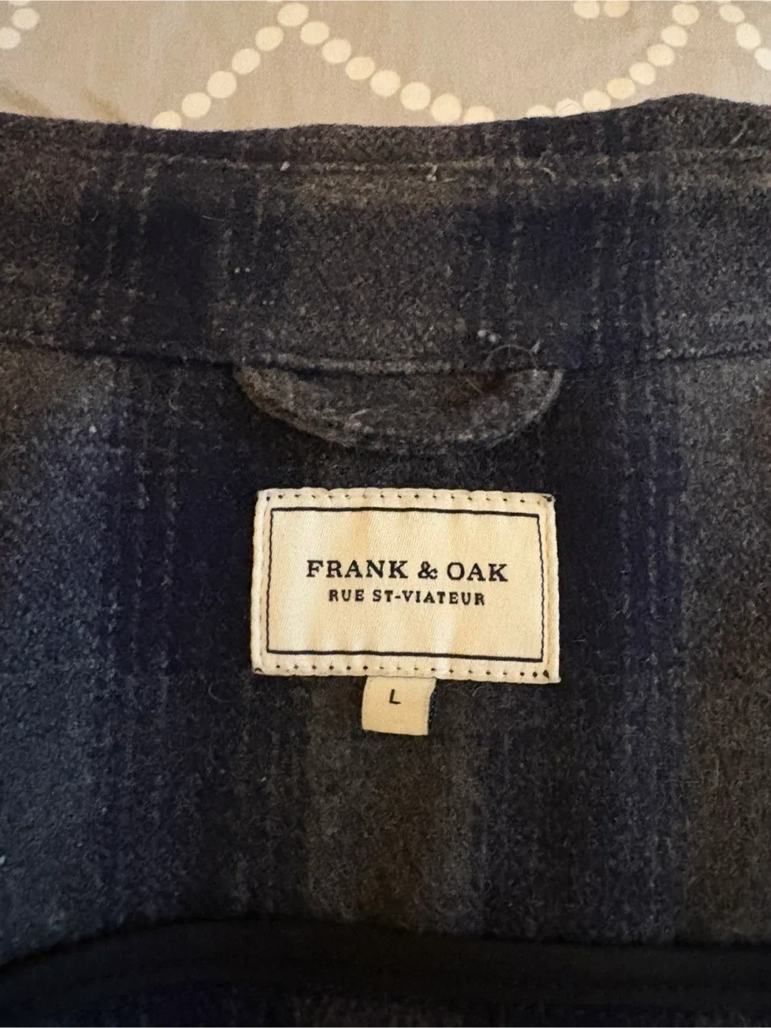 Frank & Oak Rue St-Viateur Flannel - Size L